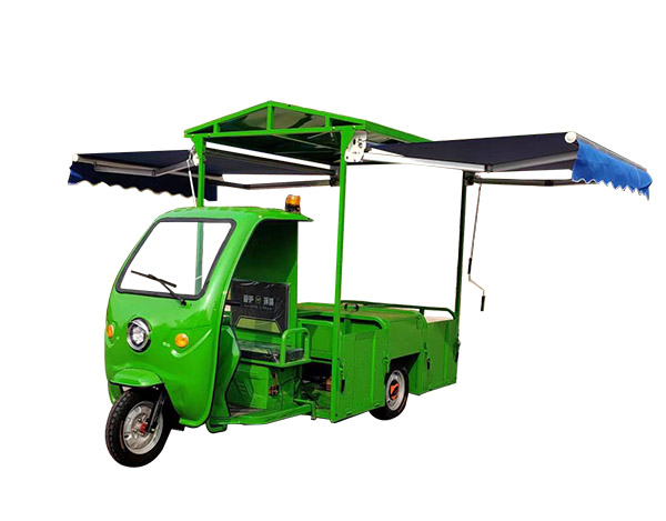 宿遷三輪四桶清運車遮陽棚款