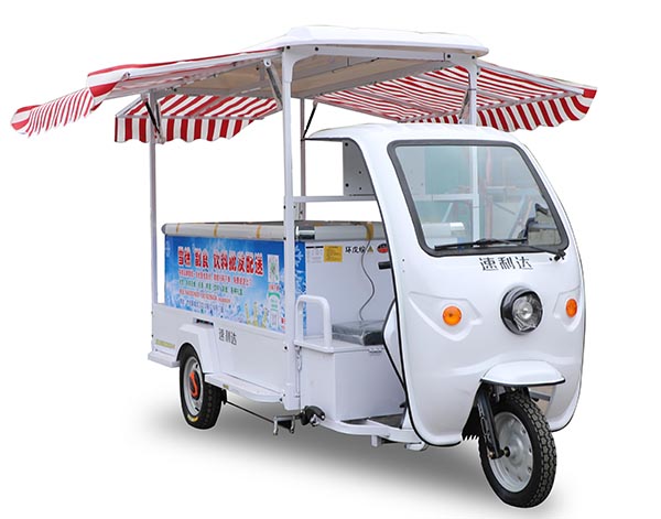 揚(yáng)州公告款雪糕車